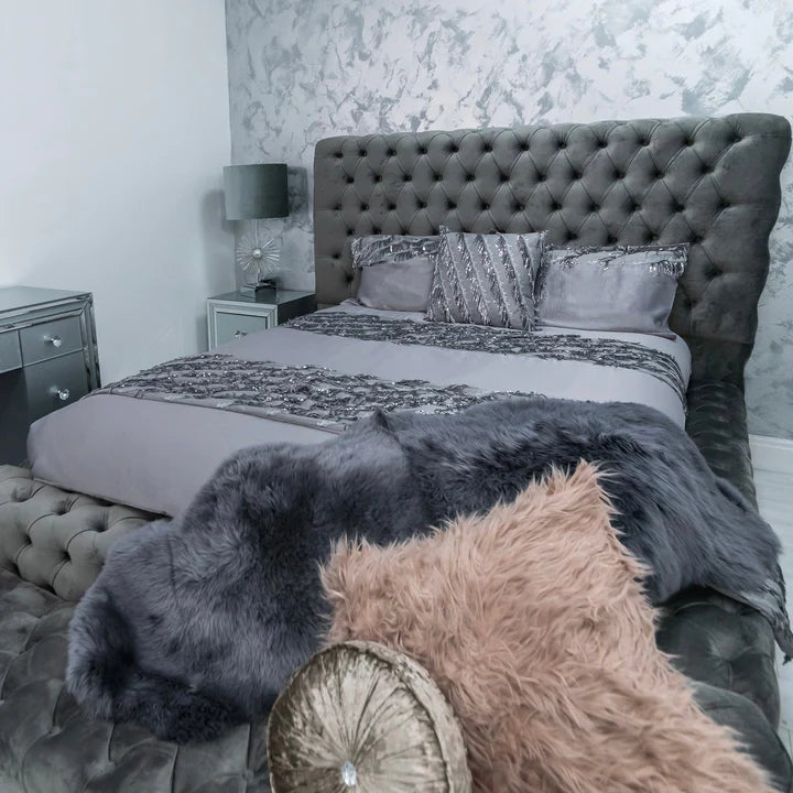 Cama abotonada de lujo Mayfair