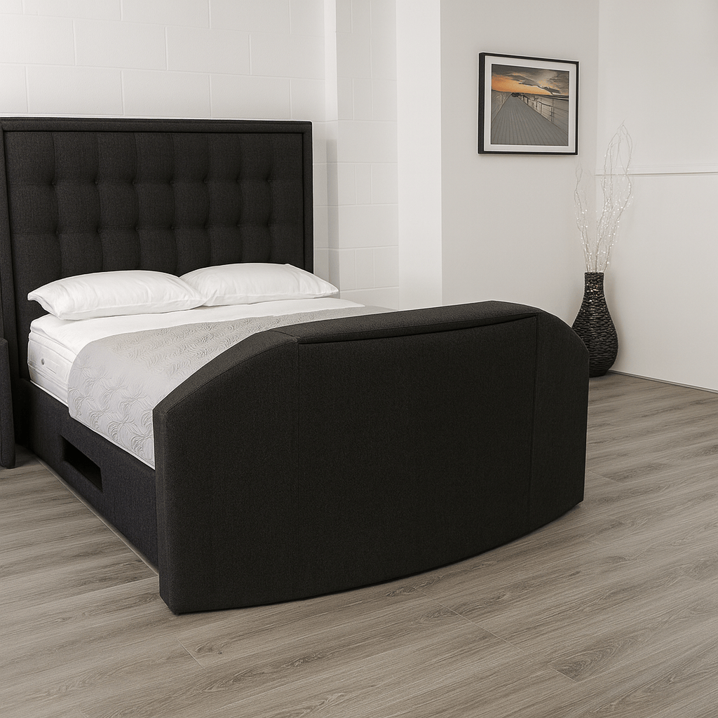 Hudson TV Bed – detail view | Custom Bed Co