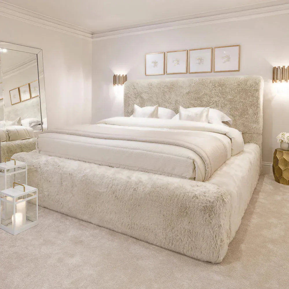 Arctic Luxury Bed – detail view | Custom Bed Co