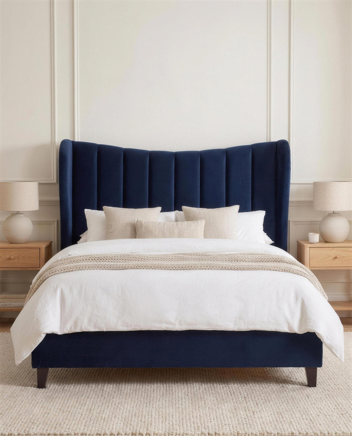 Colorado Luxury Bed, straight-on front view