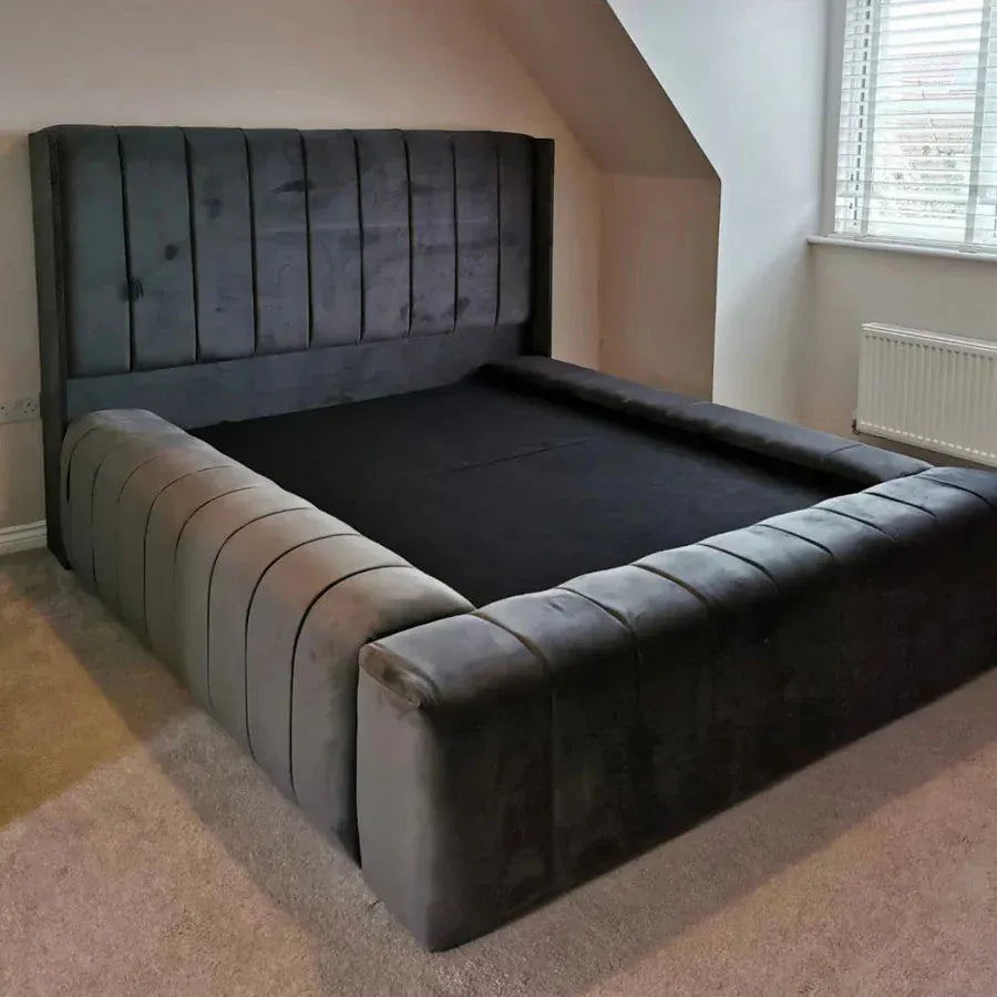 Duke Luxury Bed – detail view | Custom Bed Co