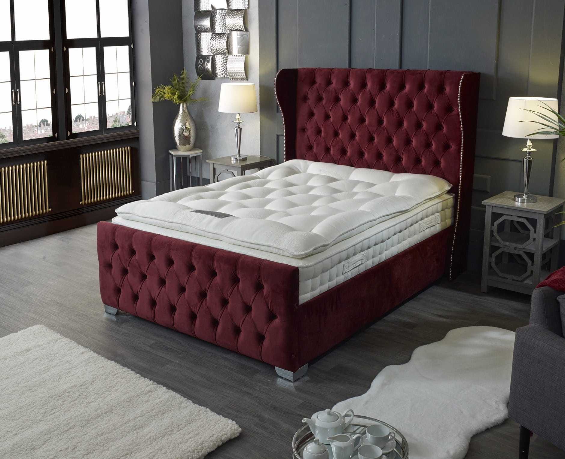 Keswik Luxury Bed – detail view | Custom Bed Co