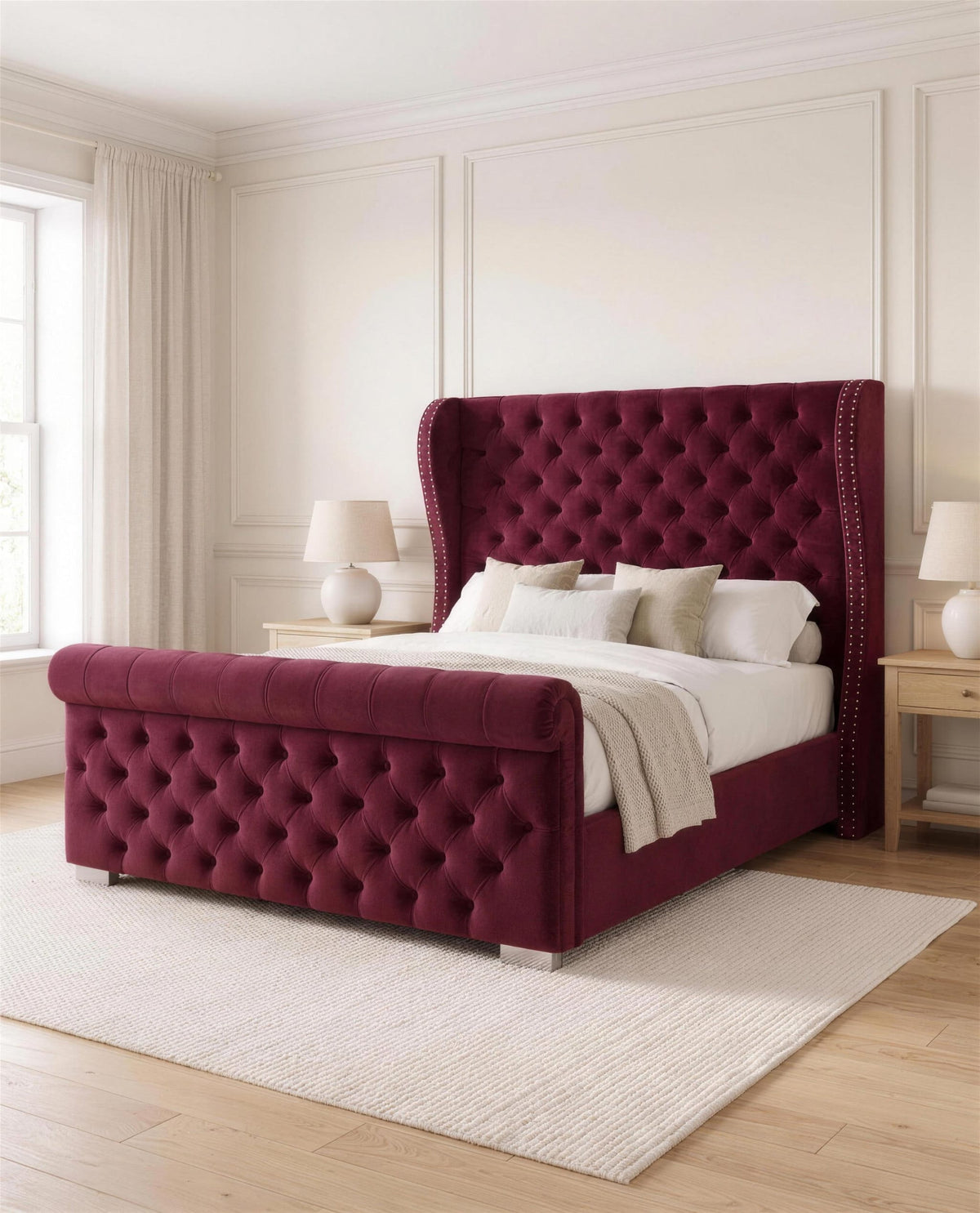 Keswik Luxury Bed – detail view | Custom Bed Co