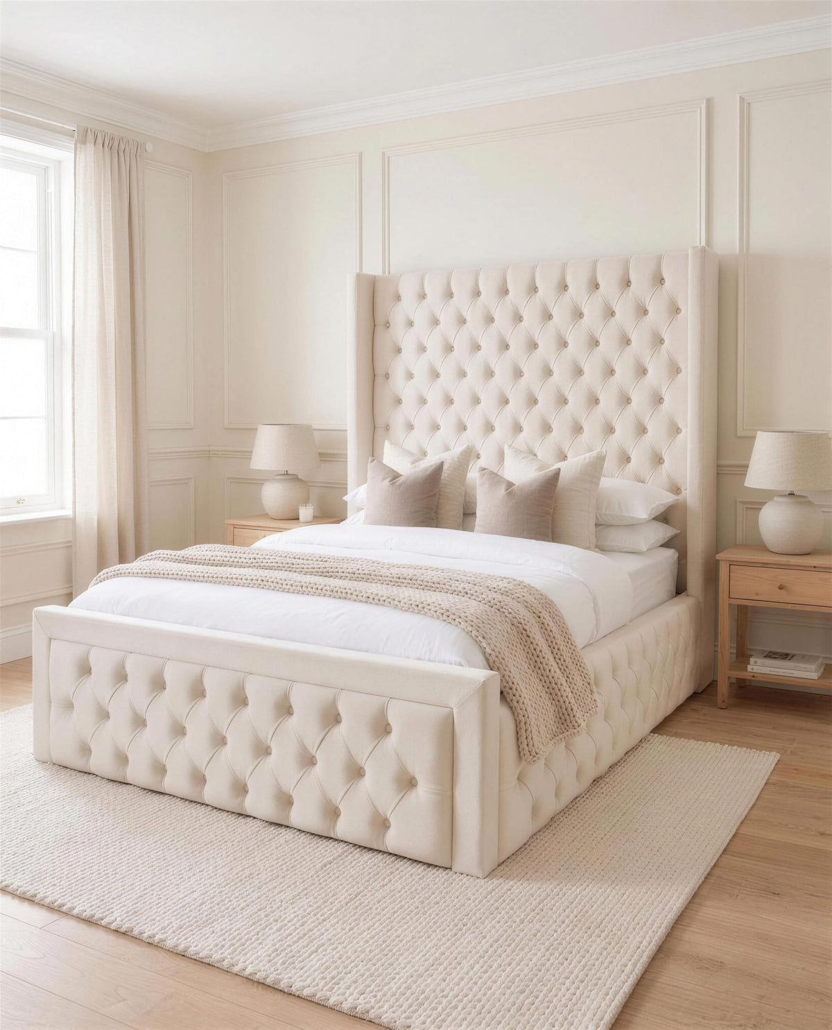 Lavish Luxury Bed – detail view | Custom Bed Co
