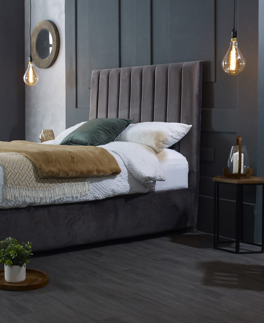 Marlow Luxury Bed – detail view | Custom Bed Co