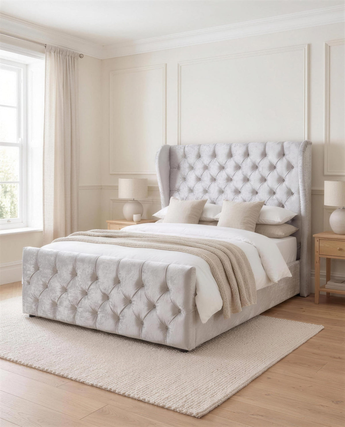 Mason Luxury Bed – detail view | Custom Bed Co