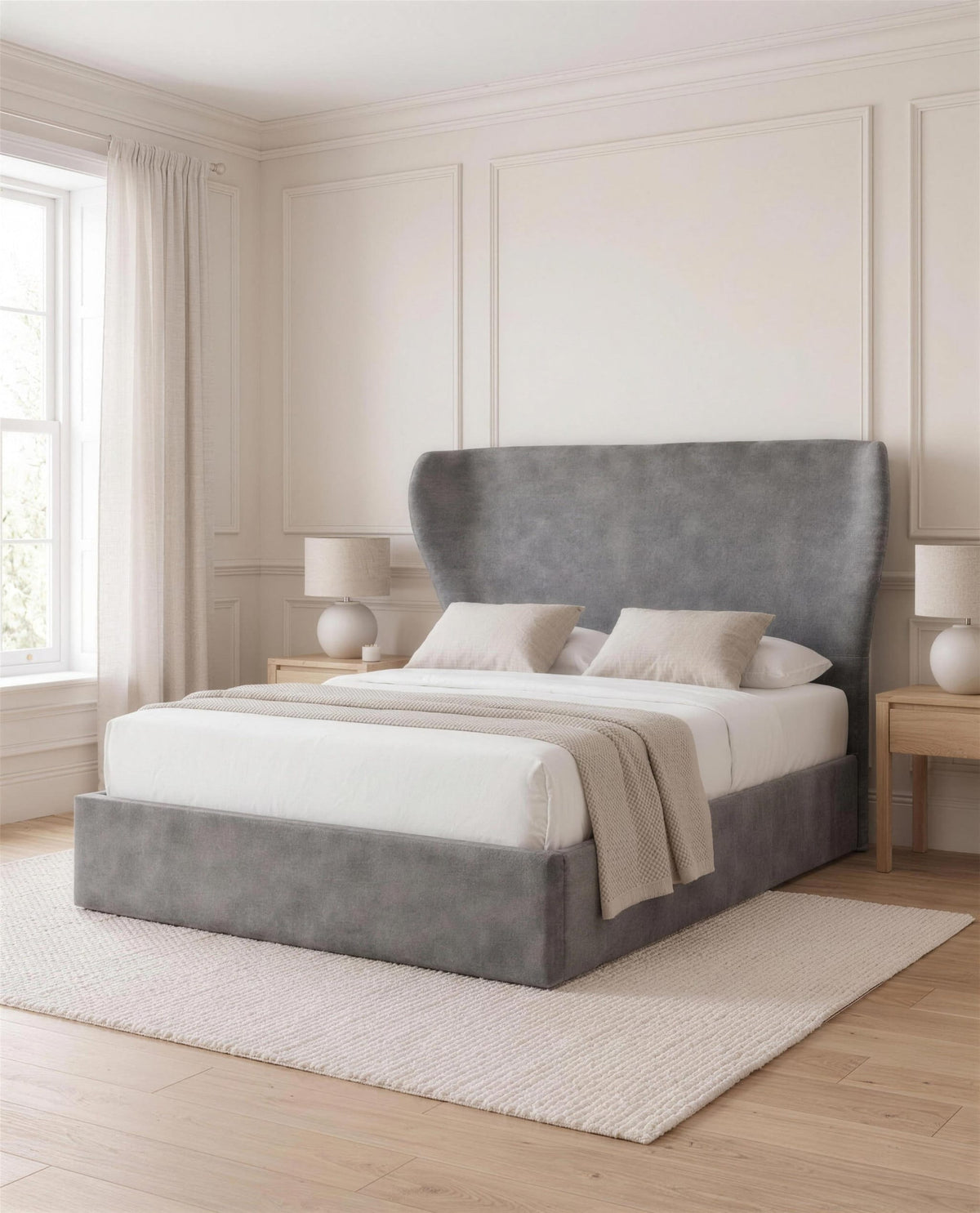 Midnight Mirage Luxury Bed – detail view | Custom Bed Co