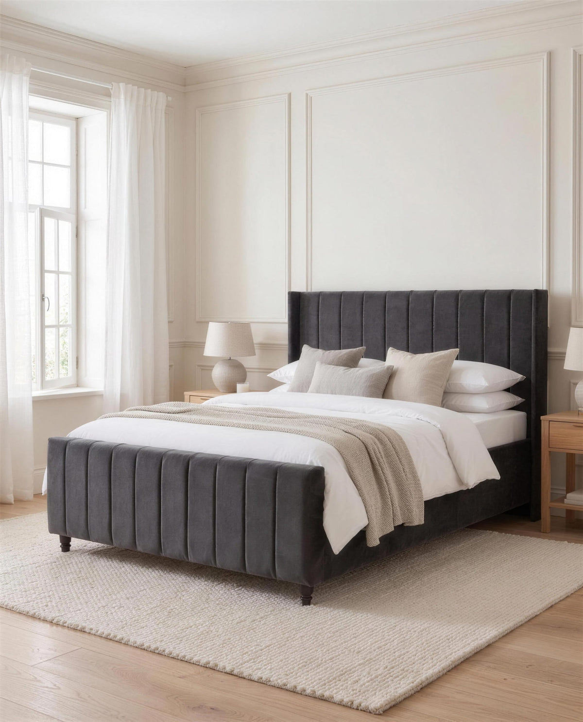 Midnight Oasis Luxury Bed – detail view | Custom Bed Co