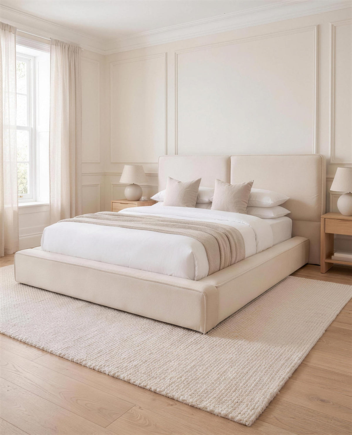 Tropez Luxury Bed – detail view | Custom Bed Co