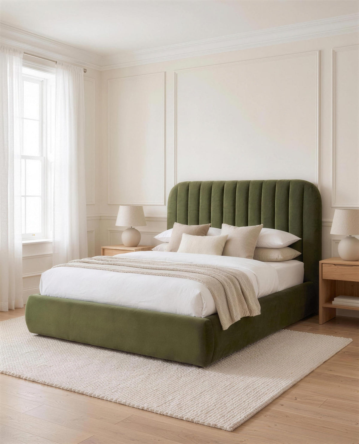 Wonderland Luxury Bed – detail view | Custom Bed Co
