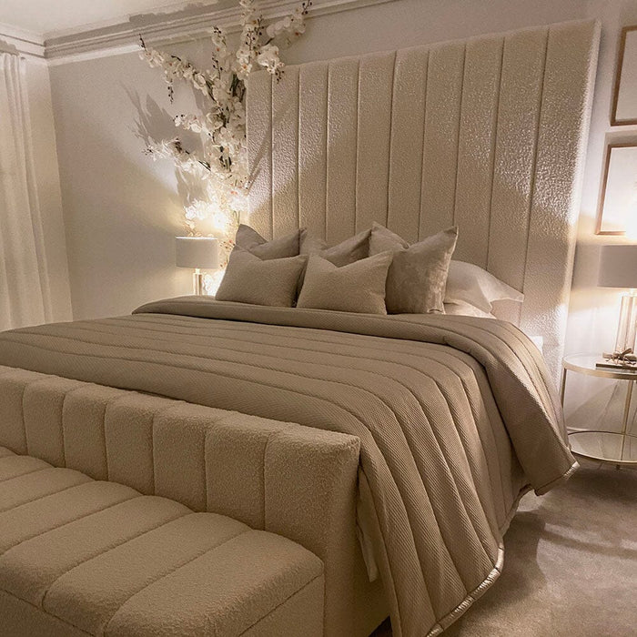 Nori Paneled Bed Luxury Bed - Customized