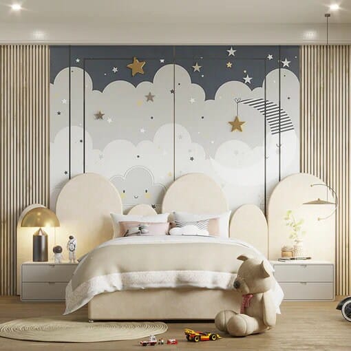 Circus Kids Bed – Custom Luxury Bed | Custom Bed Co