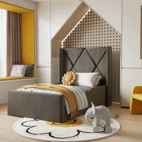Ocean Kids Bed – detail view | Custom Bed Co