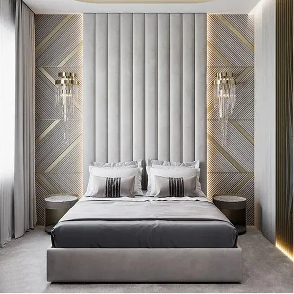 Louise Upholstered Wall Panel – Custom Luxury Bed | Custom Bed Co