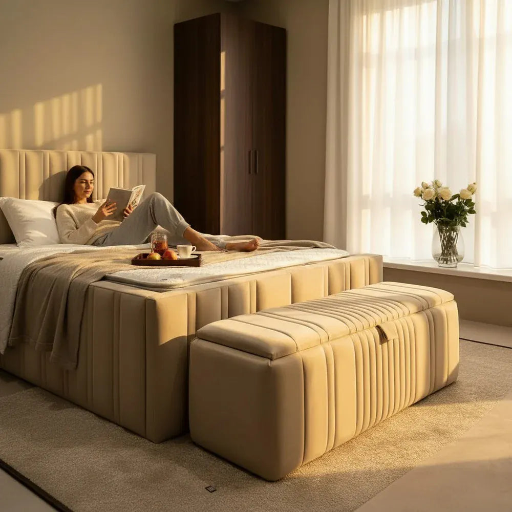 Zen Storage Ottoman