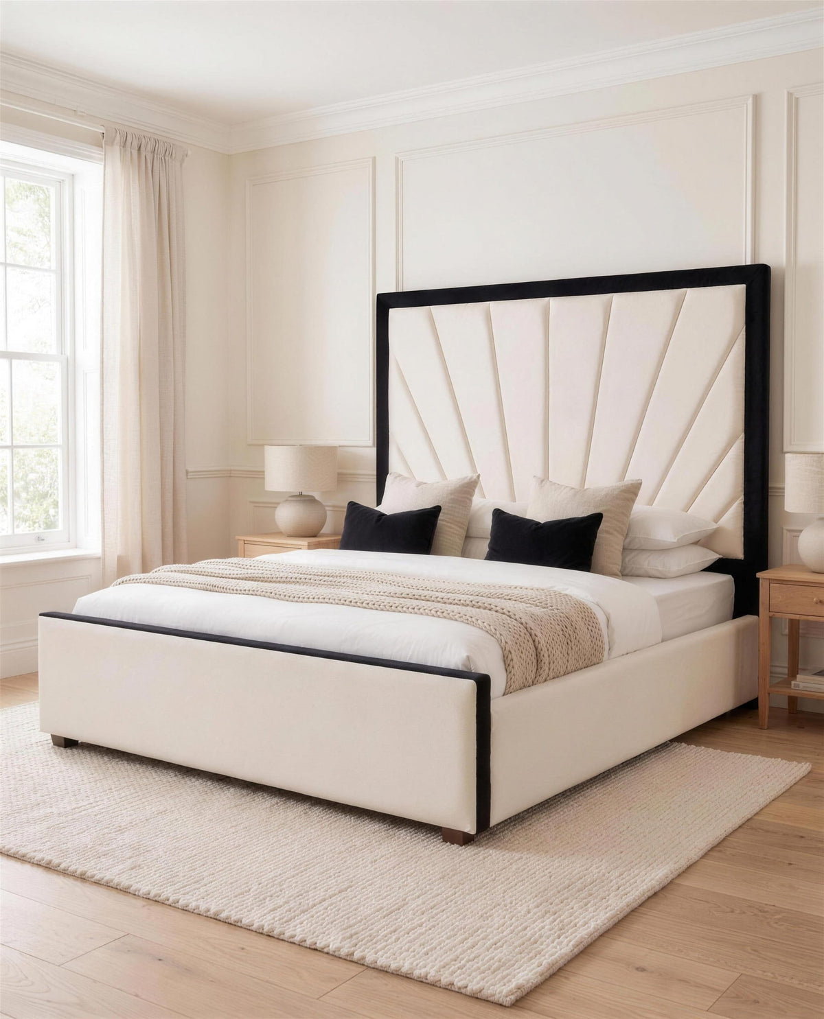 Barcelona Luxury Bed – detail view | Custom Bed Co