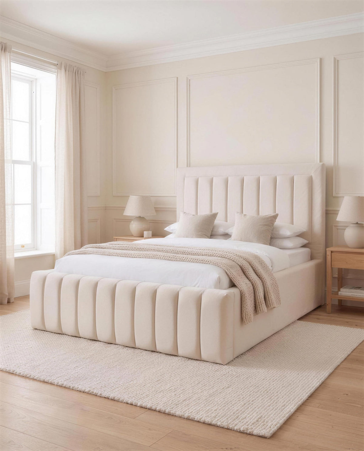 Cloud Comforter Luxury Bed – detail view | Custom Bed Co