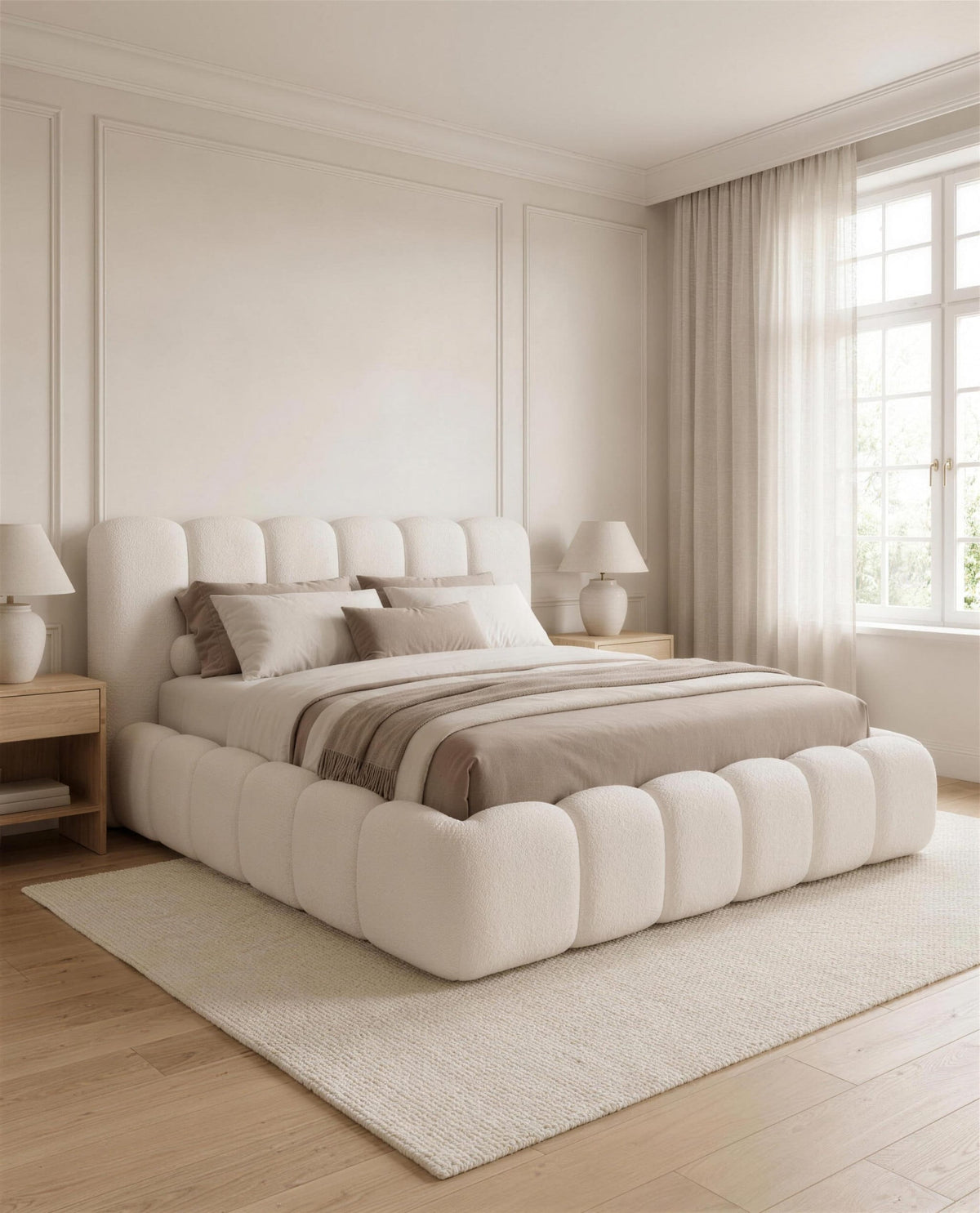 Cloud Luxury Bed – detail view | Custom Bed Co