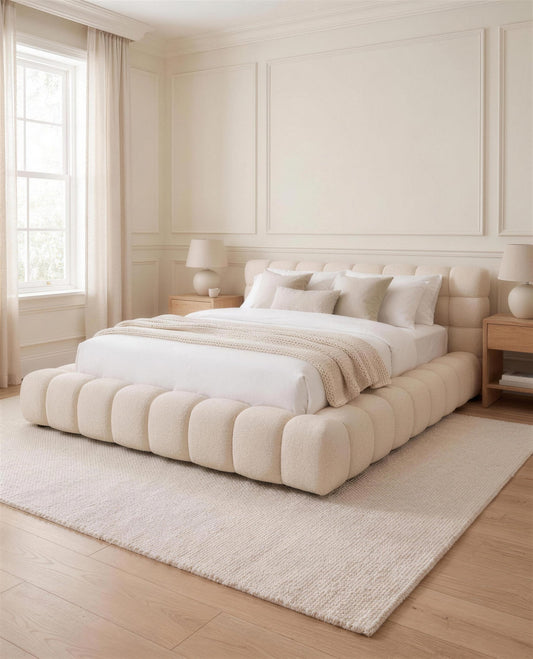 Dream Cloud Luxury Bed, angled side view