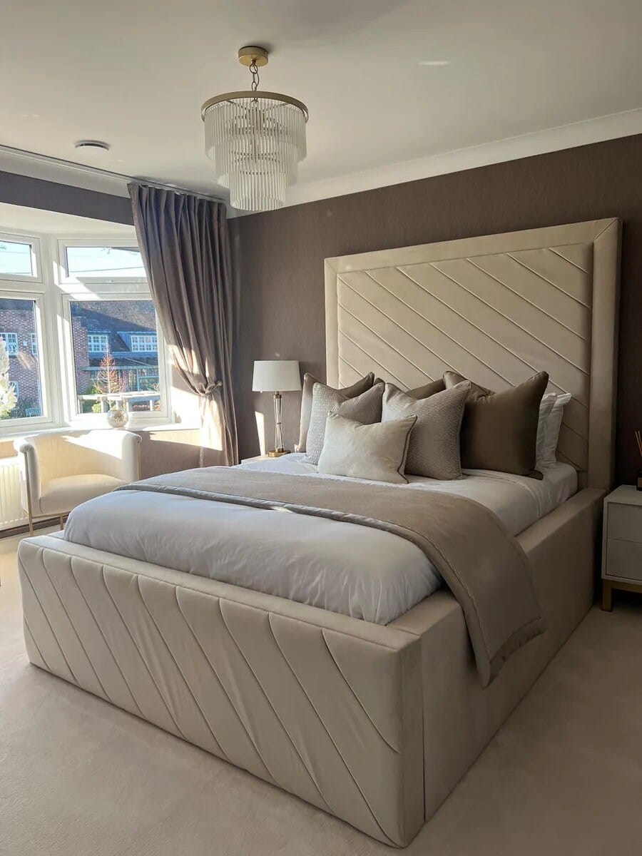 Hermes Wall Headboard Upholstered Panels – Custom Luxury Bed | Custom Bed Co