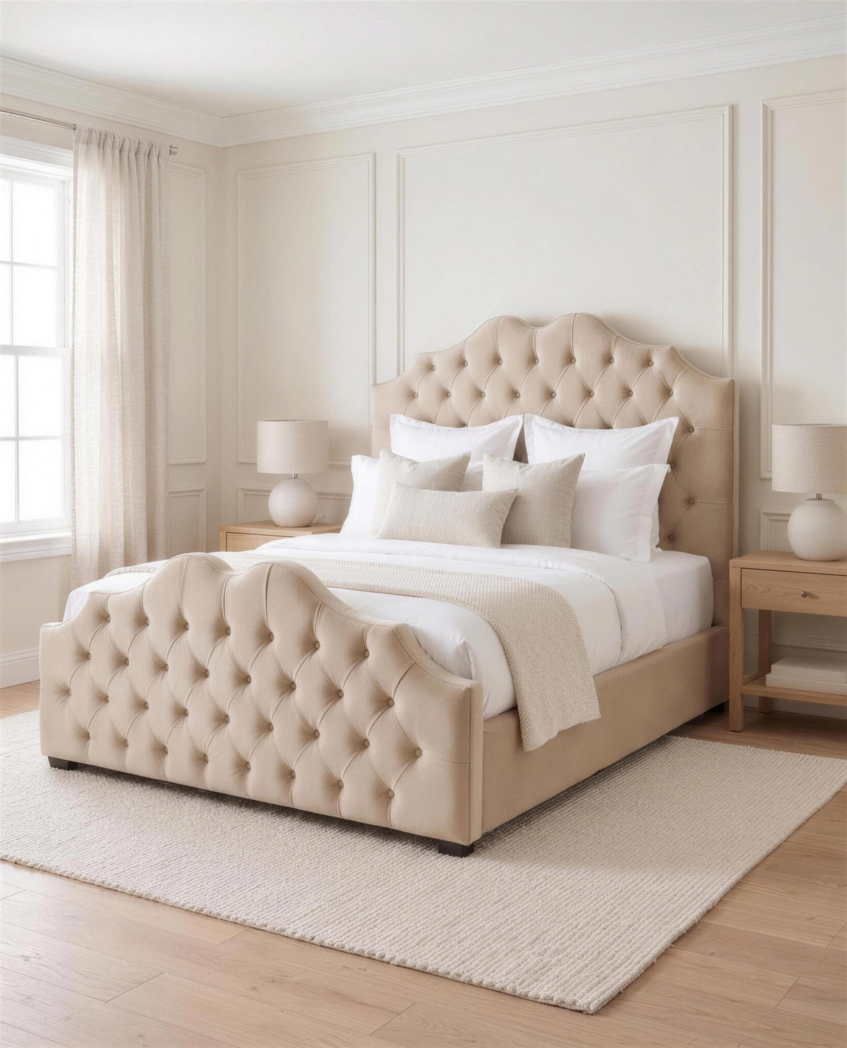 Majestic Luxury Bed – detail view | Custom Bed Co