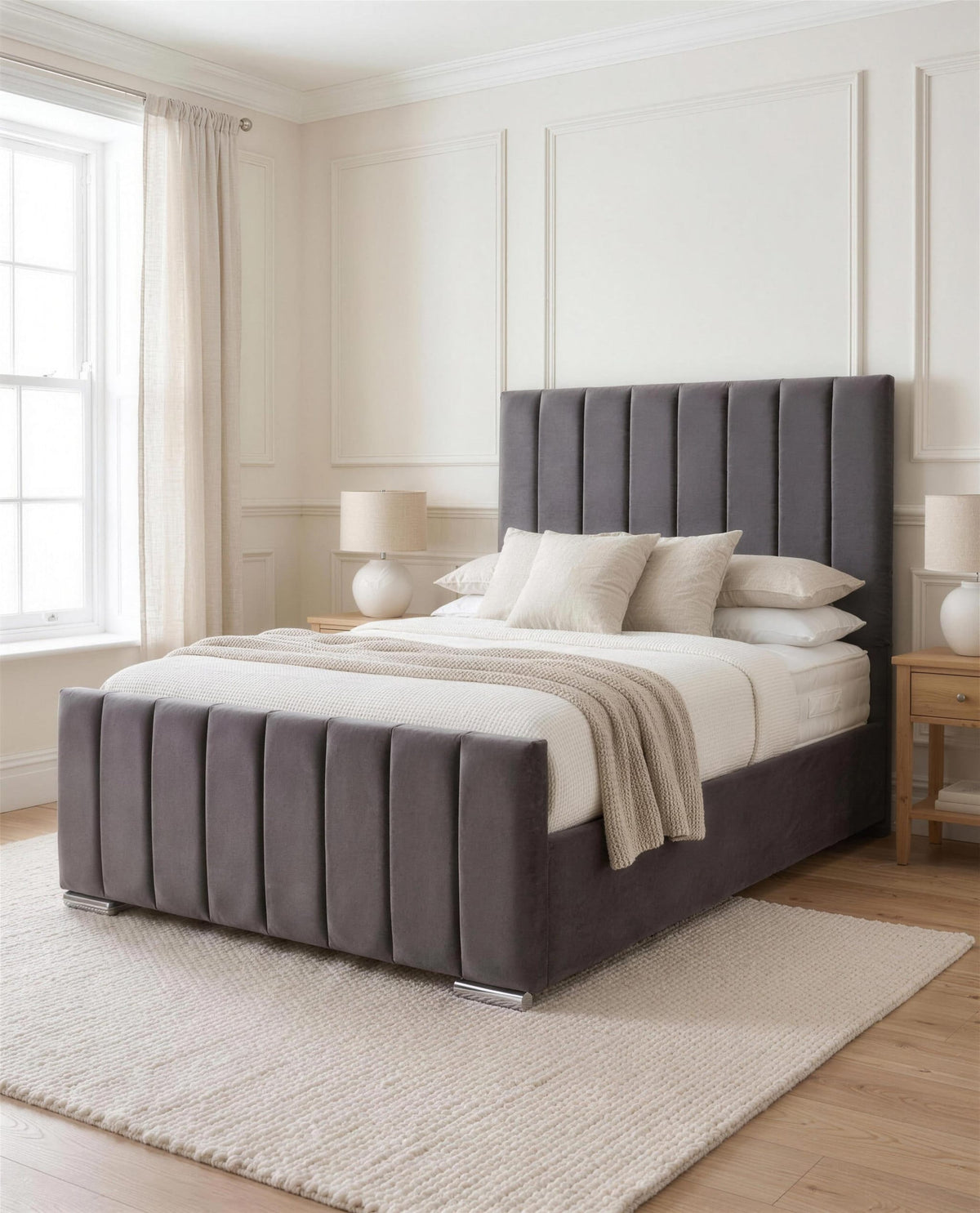 Marlow Luxury Bed – detail view | Custom Bed Co