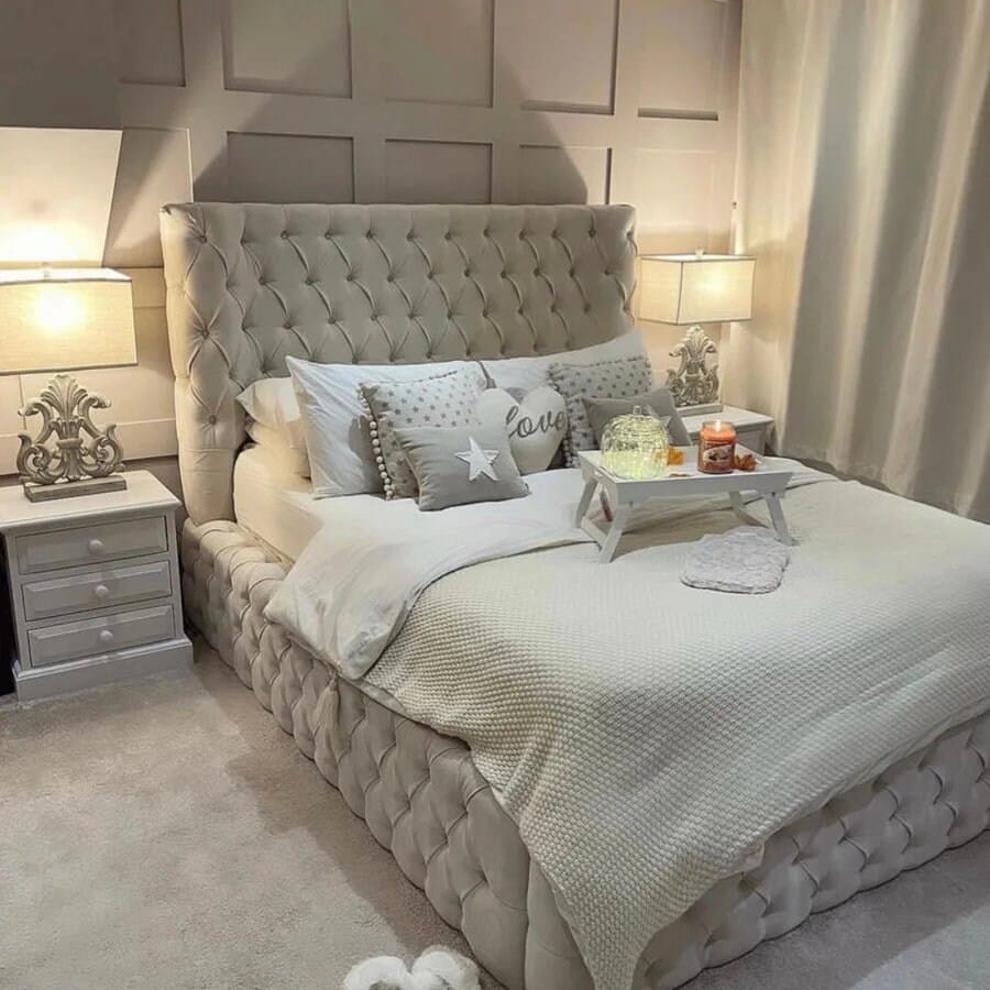 Mason Luxury Bed – detail view | Custom Bed Co