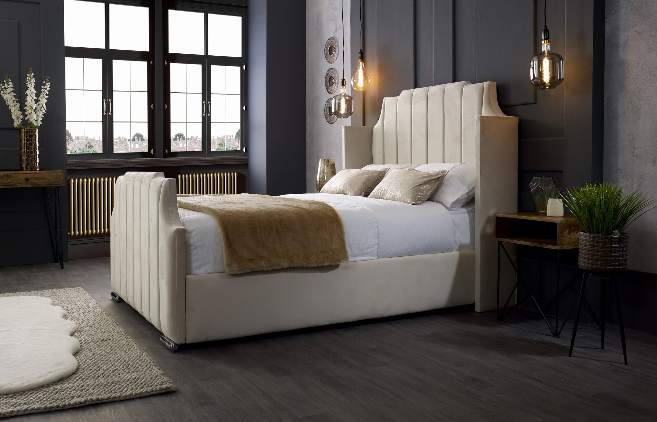 Moscow Wing Luxury Bed – Custom Luxury Bed | Custom Bed Co