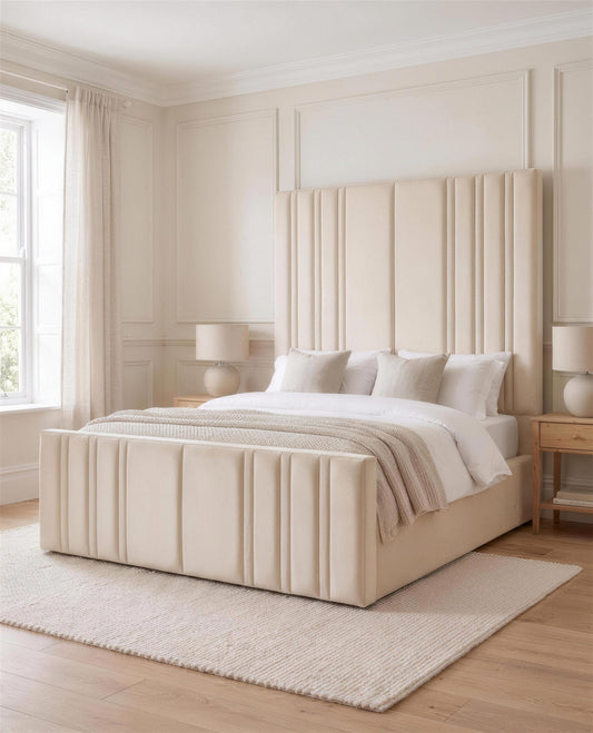 Sensatori Luxury Bed, angled side view