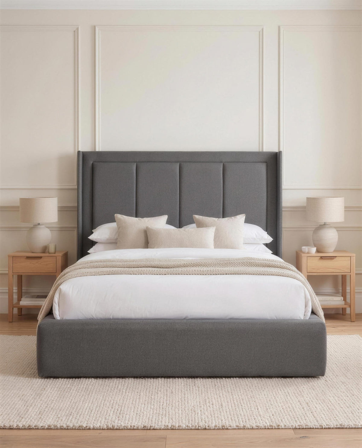Slumber Haven Luxury Bed, straight-on front view