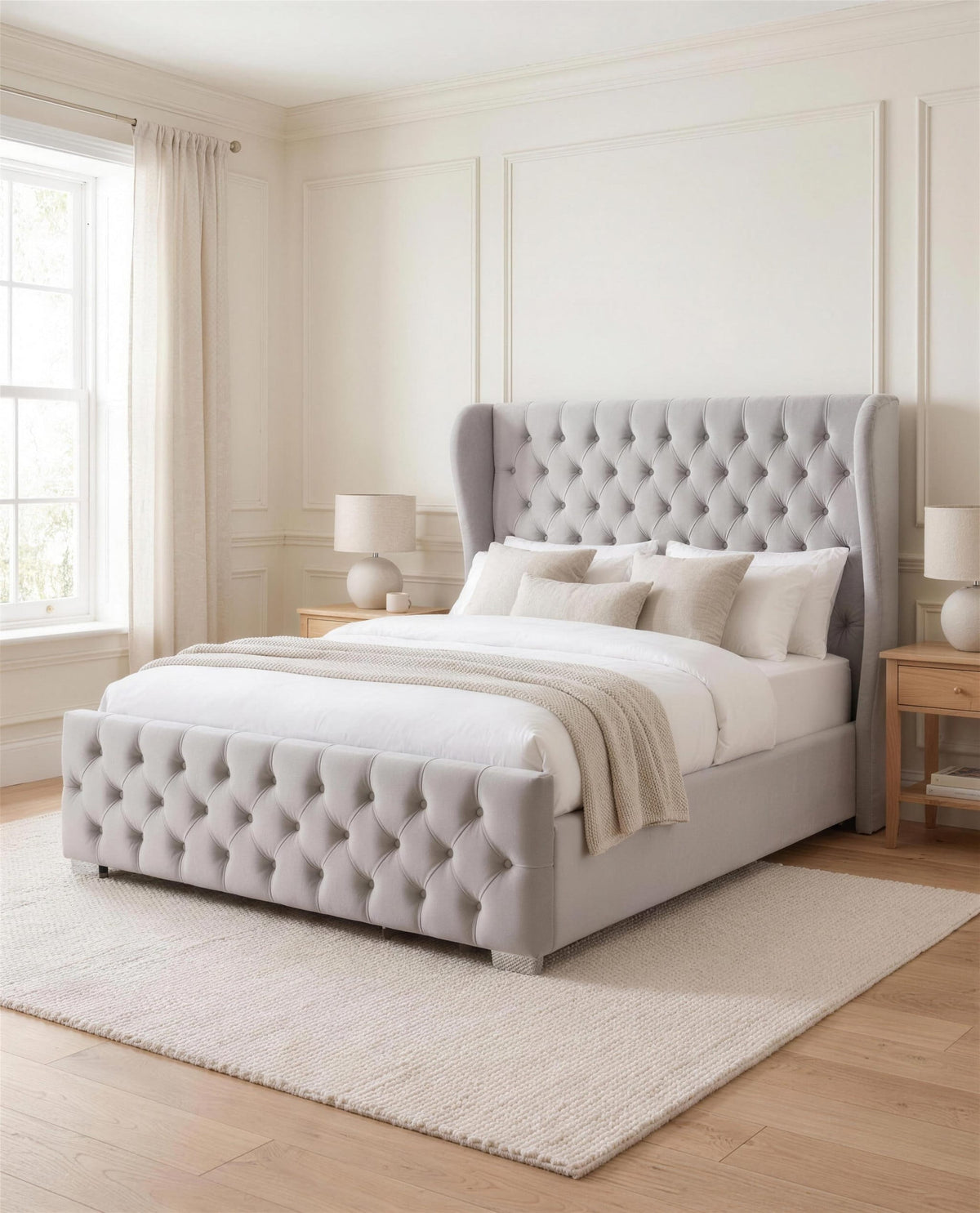 Tranquility Tides Luxury Bed – detail view | Custom Bed Co