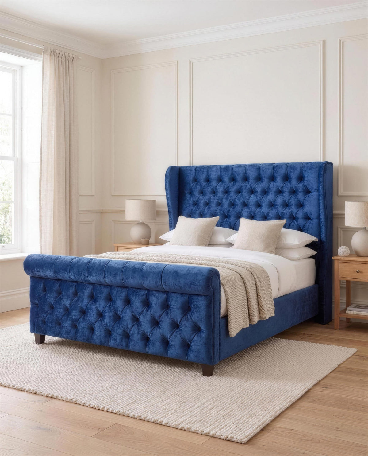 Vienna Luxury Bed – detail view | Custom Bed Co