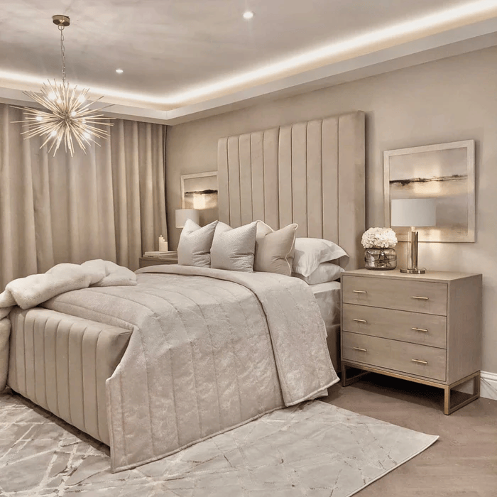 Zana Luxury Paneled Bed