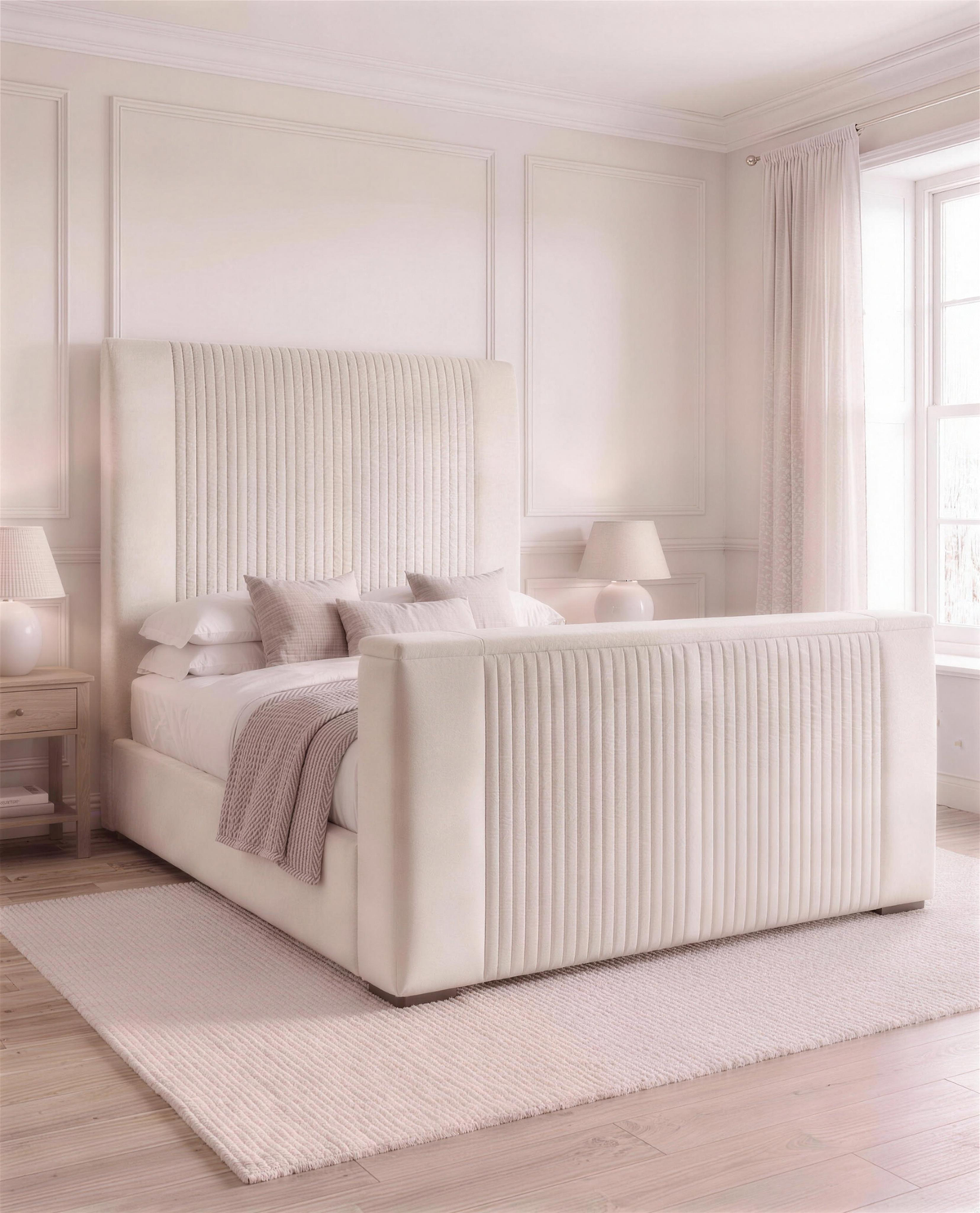 Chicago TV Bed – detail view | Custom Bed Co
