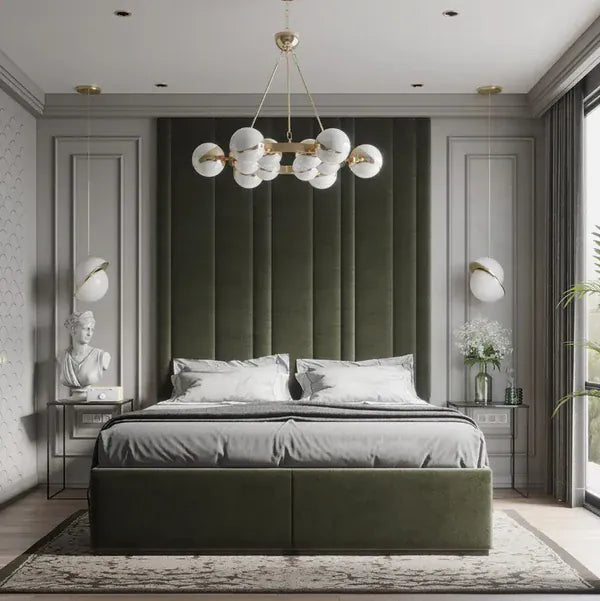 Cleo Upholstered Wall Panel – Custom Luxury Bed | Custom Bed Co