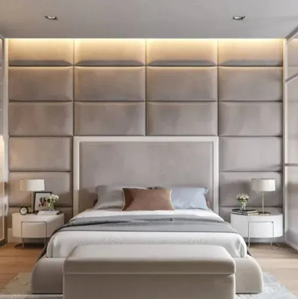 Czecharia Upholstered Wall Panel – Custom Luxury Bed | Custom Bed Co