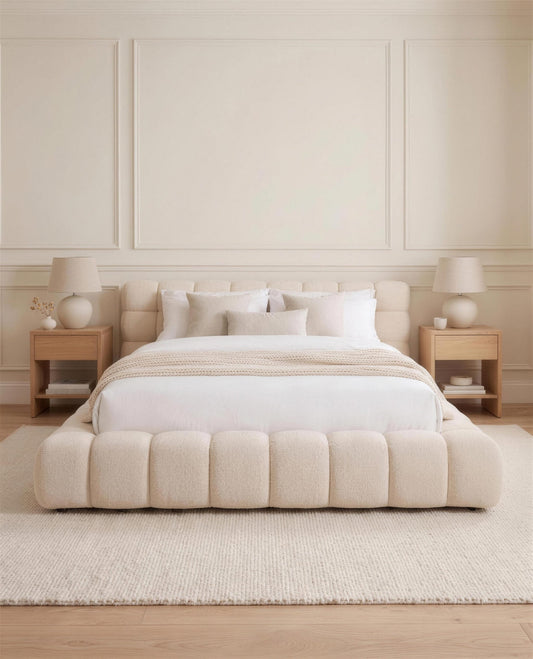 Dream Cloud Luxury Bed, straight-on front view