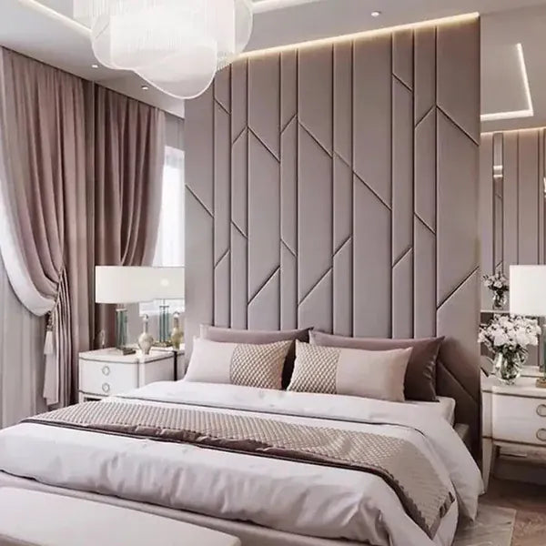 Exquisite Upholstered Wall Panel – Custom Luxury Bed | Custom Bed Co