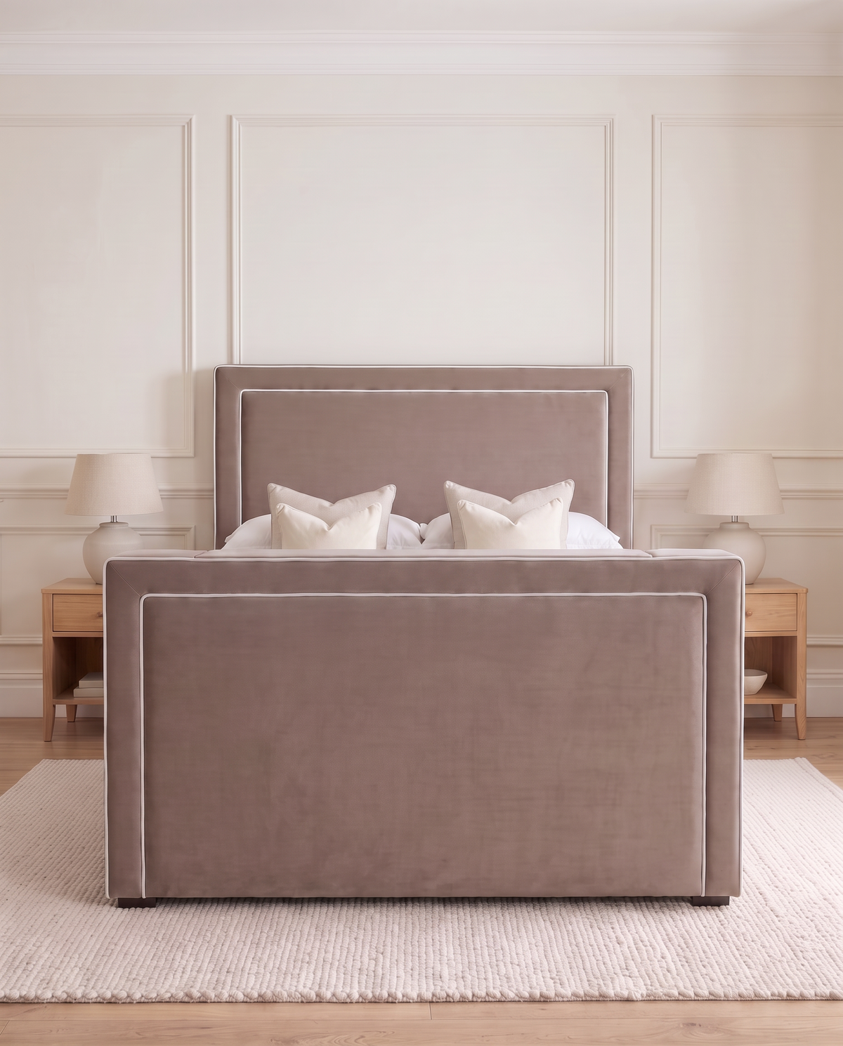 Hampton TV Bed front view