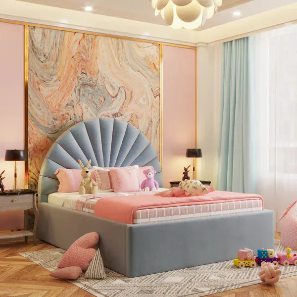 Elena Kids Bed – detail view | Custom Bed Co