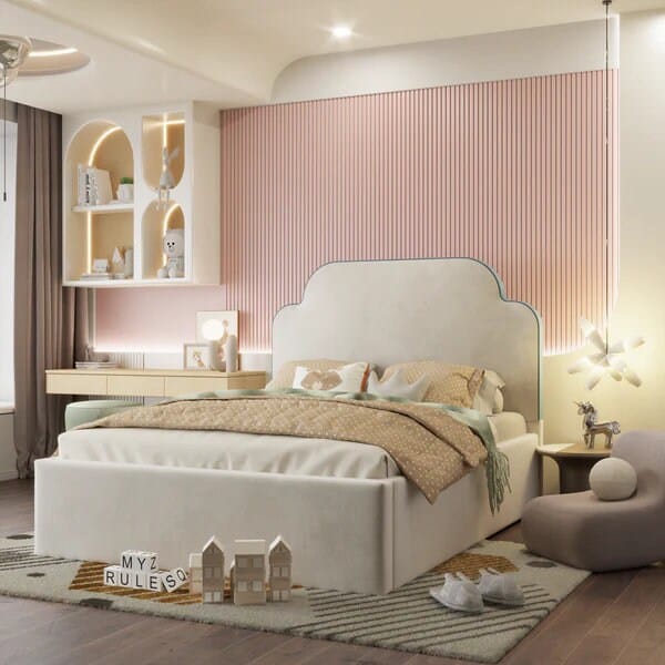 Sapphire Kids Bed – detail view | Custom Bed Co