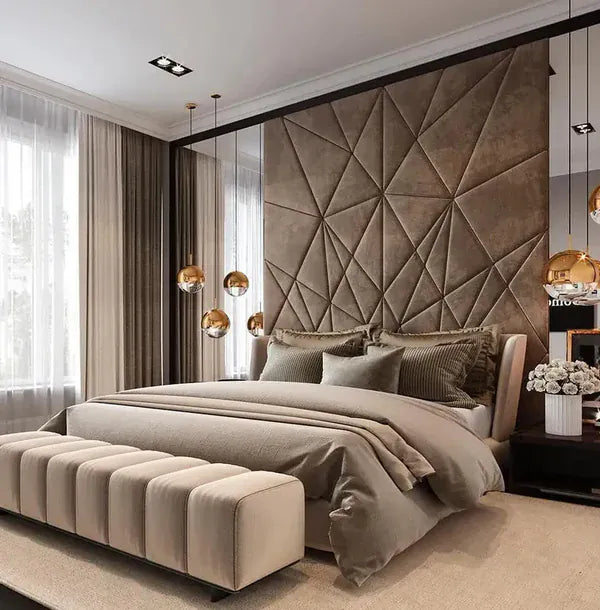 Serenity Upholstered Wall Panel – Custom Luxury Bed | Custom Bed Co