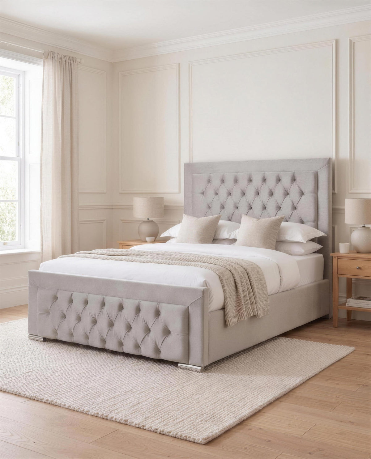 Sleepy Meadows Luxury Bed – detail view | Custom Bed Co
