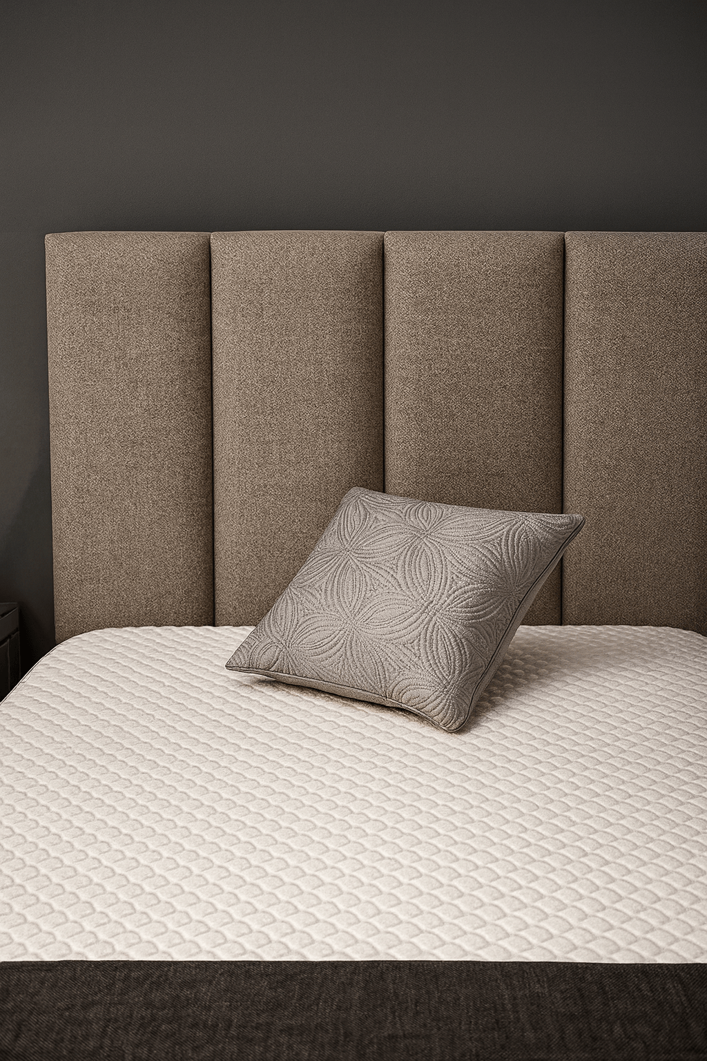 Apollo TV Bed – detail view | Custom Bed Co