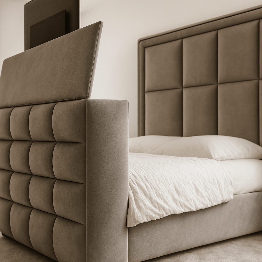 Devon TV Bed – Custom Luxury Bed | Custom Bed Co